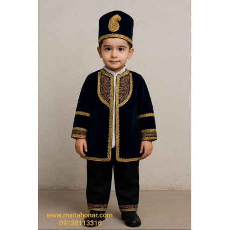 لباس قاجاری بابک میرزا