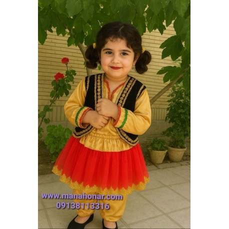 لباس سنتی دختران 5