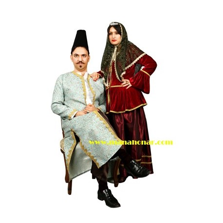 لباس قاجار مدل شماره 4