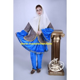 لباس قاجاری طاووس