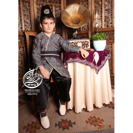 Traditional Qajar dress